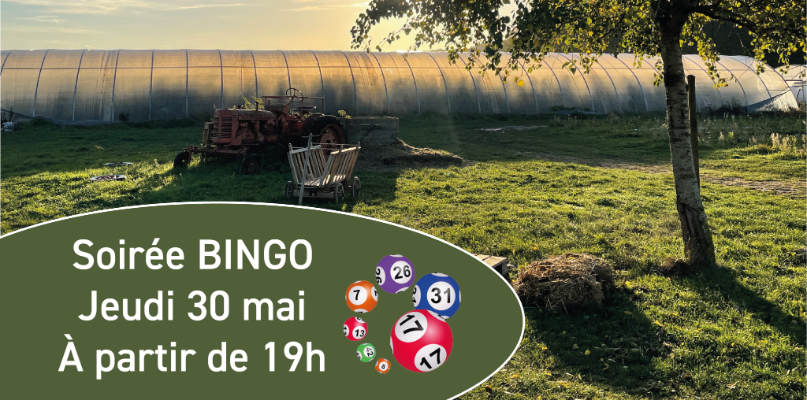 Soirée Bingo jeudi 30 mai bingo